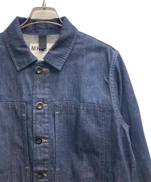MHL（エムエイチエル）MHL (エムエイチエル) カバーオール インディゴ サイズ:36の古着・服飾アイテム