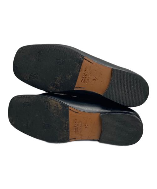 MARGARET HOWELL（マーガレットハウエル）MARGARET HOWELL (マーガレットハウエル) BLUNT TOE LOAFER ブラック サイズ:37の古着・服飾アイテム