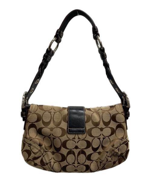COACH（コーチ）COACH (コーチ) ワンショルダーバッグ ブラウンの古着・服飾アイテム
