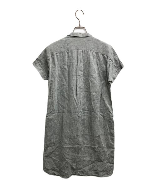 MARGARET HOWELL（マーガレットハウエル）MARGARET HOWELL (マーガレットハウエル) リネンワンピース グレー サイズ:1の古着・服飾アイテム