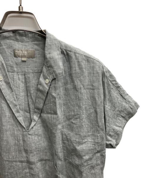 MARGARET HOWELL（マーガレットハウエル）MARGARET HOWELL (マーガレットハウエル) リネンワンピース グレー サイズ:1の古着・服飾アイテム