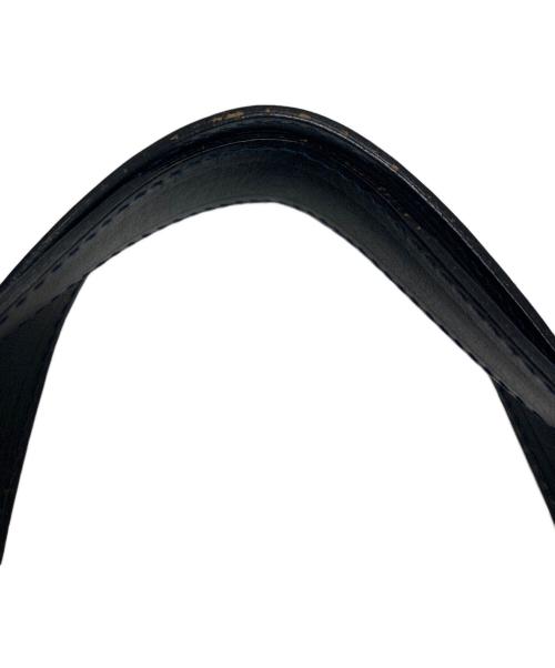 HIROFU（ヒロフ）HIROFU (ヒロフ) レザーバケットバッグ ブラックの古着・服飾アイテム