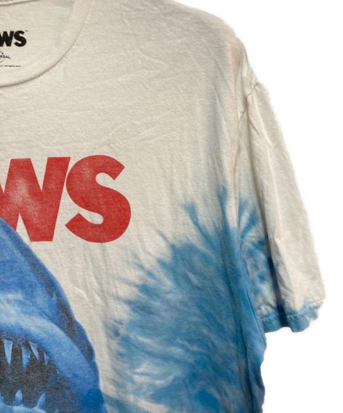 JAWS（ジョーズ）JAWS (ジョーズ) JAWS TEE ホワイト サイズ:XLの古着・服飾アイテム