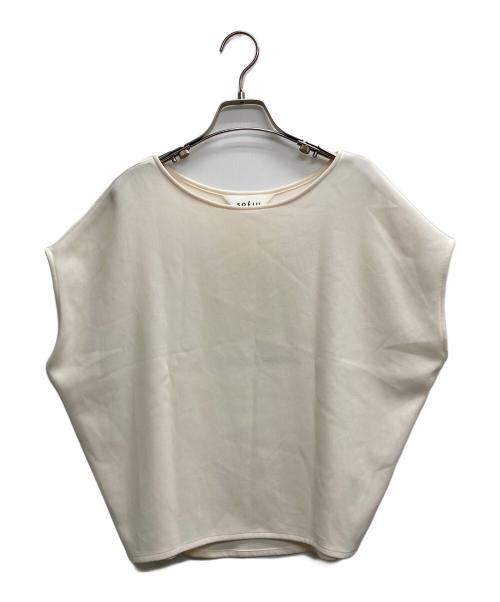 SOEJU（ソージュ）SOEJU (ソージュ) ショートスリーブコクーンブラウス ホワイト サイズ:Sの古着・服飾アイテム