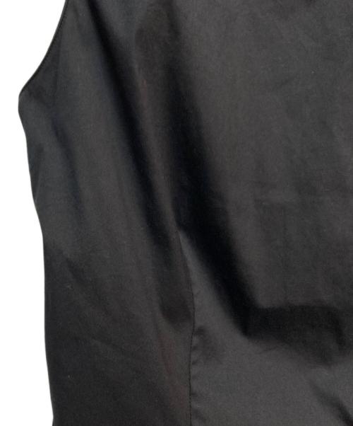 PRADA（プラダ）PRADA (プラダ) ノースリーブブラウス ブラック サイズ:40の古着・服飾アイテム