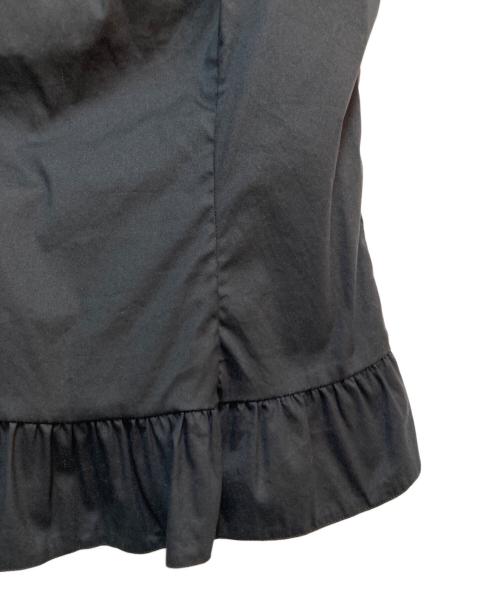 PRADA（プラダ）PRADA (プラダ) ノースリーブブラウス ブラック サイズ:40の古着・服飾アイテム