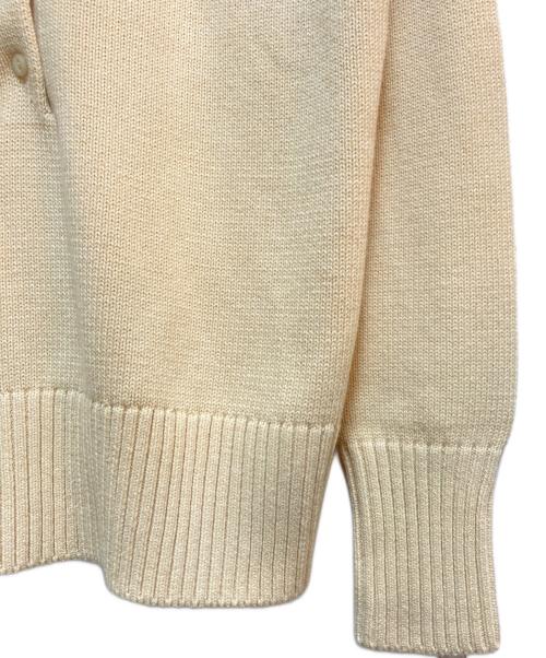 ETRE TOKYO（エトレトウキョウ）ETRE TOKYO (エトレトウキョウ) フィンガーホール プルオーバーニット ベージュ サイズ:Ｆの古着・服飾アイテム