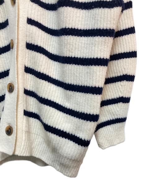 FRAMeWORK（フレームワーク）FRAMeWORK (フレームワーク) 片畦カーディガン アイボリー サイズ:Ｆの古着・服飾アイテム