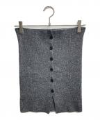 OHOTOROオオトロ）の古着「Mixed Tube Knit」｜グレー