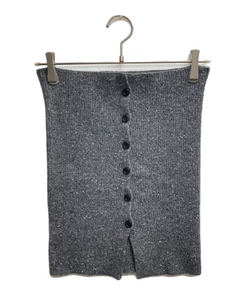 OHOTORO（オオトロ）OHOTORO (オオトロ) Mixed Tube Knit グレー サイズ:表記無しの古着・服飾アイテム