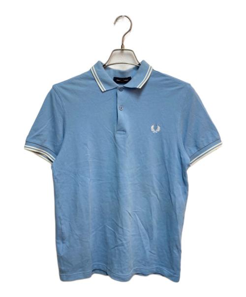FRED PERRY（フレッドペリー）FRED PERRY (フレッドペリー) ポロシャツ ブルー サイズ:Ｓの古着・服飾アイテム