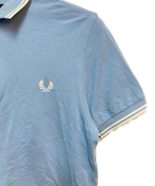 FRED PERRY（フレッドペリー）FRED PERRY (フレッドペリー) ポロシャツ ブルー サイズ:Ｓの古着・服飾アイテム