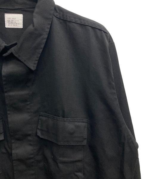 US ARMY（ユーエスアーミー）US ARMY (ユーエスアーミー) ミリタリージャケット ブラック サイズ:X−LARGEの古着・服飾アイテム