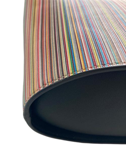 PAUL SMITH（ポールスミス）PAUL SMITH (ポールスミス) Signature Stripe Bucket Bag マルチカラーの古着・服飾アイテム