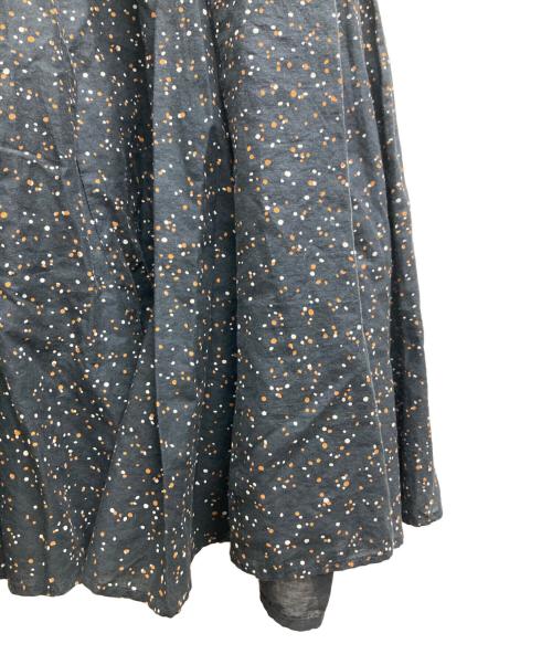 MARIHA（マリハ）MARIHA (マリハ) ランダムドットスカート ネイビー サイズ:36の古着・服飾アイテム