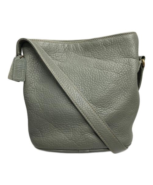 COACH（コーチ）COACH (コーチ) ショルダーバッグ 黄緑の古着・服飾アイテム
