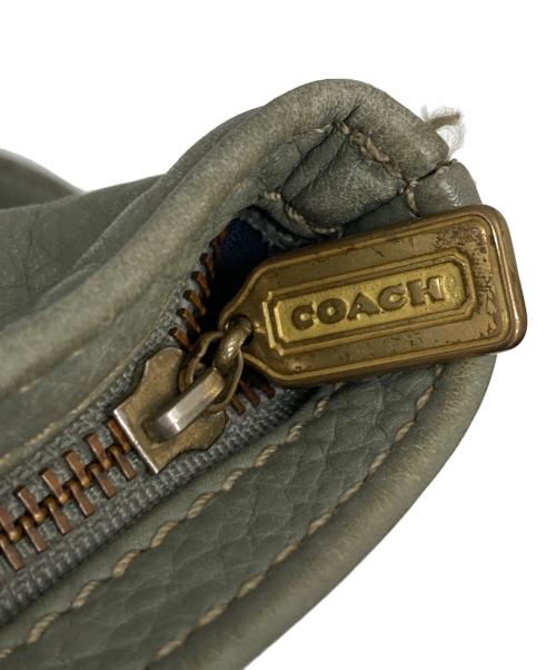 COACH（コーチ）COACH (コーチ) ショルダーバッグ 黄緑の古着・服飾アイテム