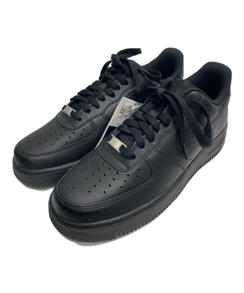 NIKE（ナイキ）NIKE (ナイキ) AIR FORCE 1 '07 ブラック サイズ:27.5cm 未使用品の古着・服飾アイテム