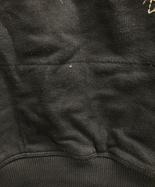 DIESEL（ディーゼル）DIESEL (ディーゼル) ジップデザインパーカー ブラック サイズ:Mの古着・服飾アイテム