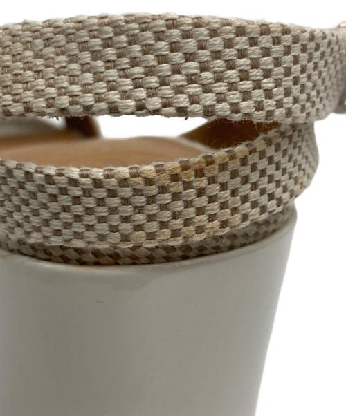 TORY BURCH（トリーバーチ）TORY BURCH (トリーバーチ) ストラップサンダル アイボリー サイズ:6 1/2Mの古着・服飾アイテム