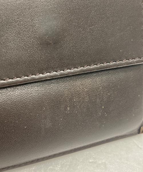 GUCCI（グッチ）GUCCI (グッチ) NEW WEB 2つ折り財布 ブラウンの古着・服飾アイテム