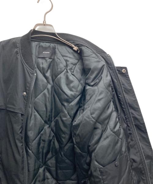 STAMPD（スタンプド）STAMPD (スタンプド) 中綿ジャケット ブラック サイズ:Mの古着・服飾アイテム