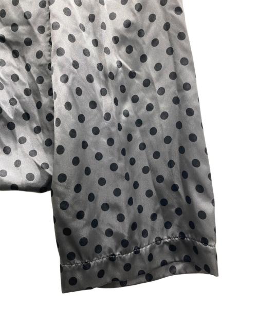 COMME des GARCONS（コムデギャルソン）COMME des GARCONS (コムデギャルソン) 13SS ポリエステルサテンドット柄サルエルショートパンツ グレー サイズ:XSの古着・服飾アイテム