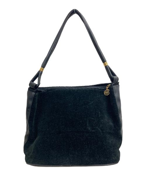 FEILER（フェイラー）FEILER (フェイラー) トートバッグ ブラックの古着・服飾アイテム