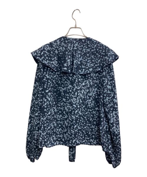 FRAY ID（フレイ アイディー）FRAY ID (フレイ アイディー) フラワープリントセットアップ ネイビー サイズ:ONE SIZEの古着・服飾アイテム