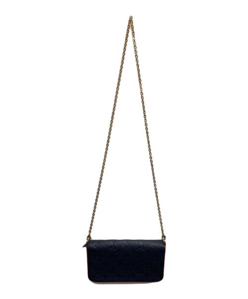 LOUIS VUITTON（ルイ ヴィトン）LOUIS VUITTON (ルイ ヴィトン) アンプラント・ポシェットフェリシー ネイビーの古着・服飾アイテム