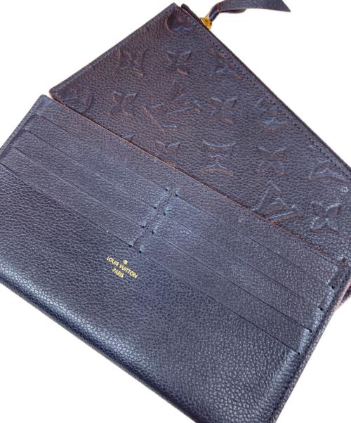 LOUIS VUITTON（ルイ ヴィトン）LOUIS VUITTON (ルイ ヴィトン) アンプラント・ポシェットフェリシー ネイビーの古着・服飾アイテム