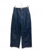 COSコス）の古着「トラウザーデニムパンツ」｜インディゴ