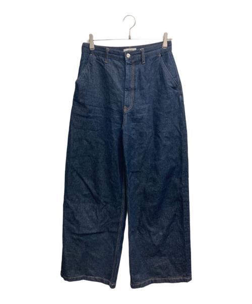 COS（コス）COS (コス) トラウザーデニムパンツ インディゴ サイズ:38の古着・服飾アイテム