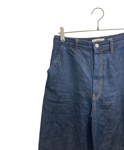 COS（コス）COS (コス) トラウザーデニムパンツ インディゴ サイズ:38の古着・服飾アイテム