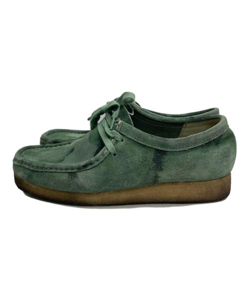 CLARKS（クラークス）CLARKS (クラークス) wallabee グリーン サイズ:25の古着・服飾アイテム