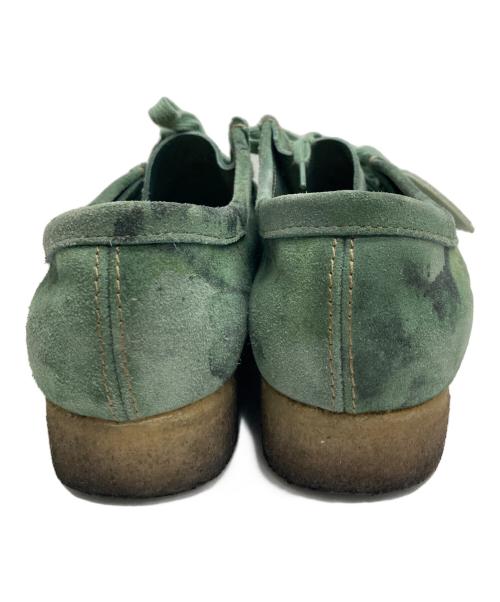 CLARKS（クラークス）CLARKS (クラークス) wallabee グリーン サイズ:25の古着・服飾アイテム