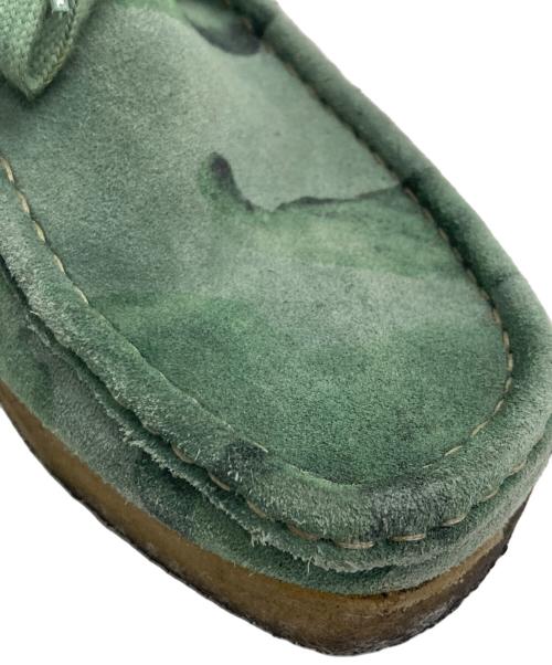 CLARKS（クラークス）CLARKS (クラークス) wallabee グリーン サイズ:25の古着・服飾アイテム
