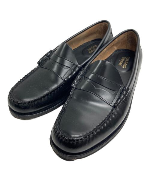 G.H.BASS（ジーエイチバス）G.H.BASS (ジーエイチバス) LARSONローファー ブラック サイズ:UK8.5の古着・服飾アイテム