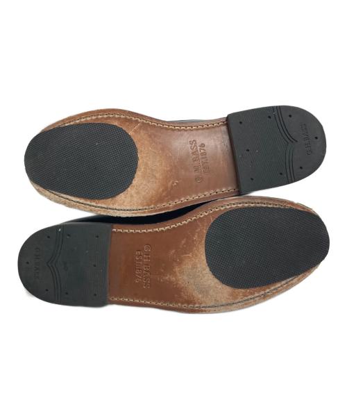 G.H.BASS（ジーエイチバス）G.H.BASS (ジーエイチバス) LARSONローファー ブラック サイズ:UK8.5の古着・服飾アイテム