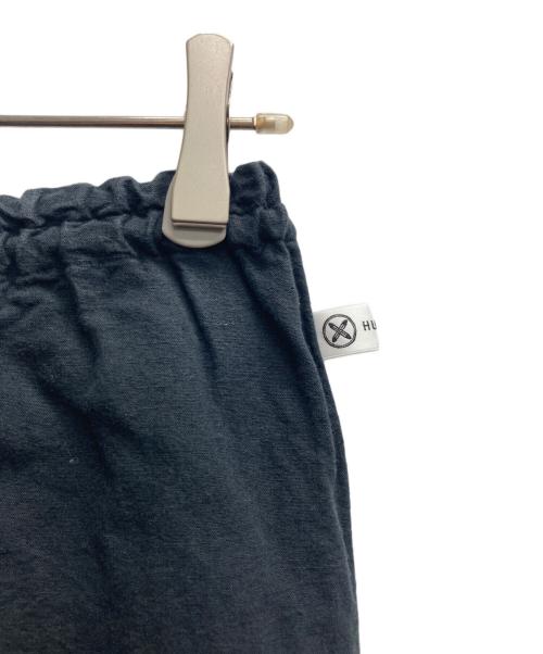 うなぎの寝床（ウナギノネドコ）うなぎの寝床 (ウナギノネドコ) コットンリネンモンペパンツ ブラック サイズ:Lの古着・服飾アイテム