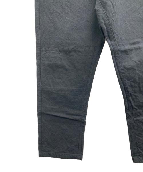 うなぎの寝床（ウナギノネドコ）うなぎの寝床 (ウナギノネドコ) コットンリネンモンペパンツ ブラック サイズ:Lの古着・服飾アイテム