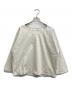 evam eva（エヴァムエヴァ）の古着「プルオーバーシャツ」｜アイボリー