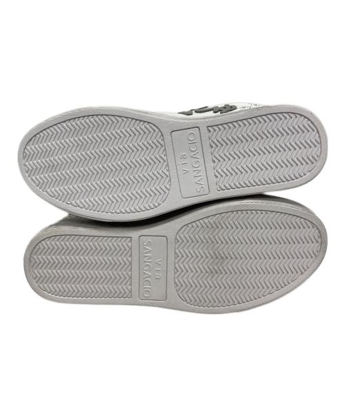 via SANGACIO（ヴィア・サンガチオ）via SANGACIO (ヴィア・サンガチオ) Jean Michel Basquiat (ジャンミシェルバスキア) ローカットスニーカー グレー サイズ:23.5の古着・服飾アイテム