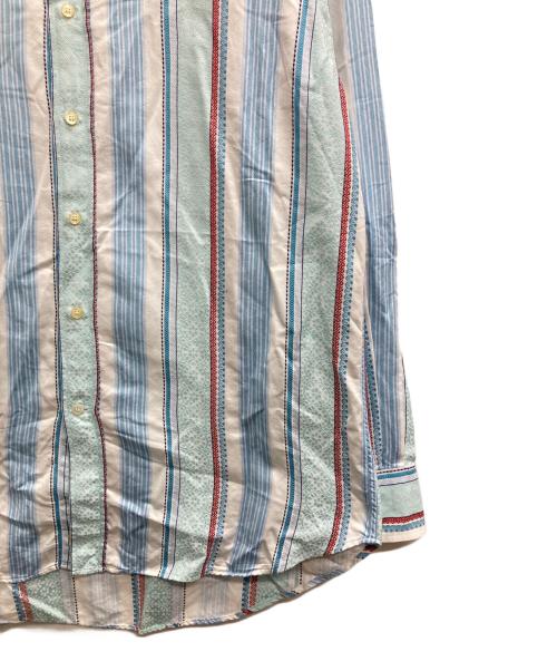 ETRO（エトロ）ETRO (エトロ) 総柄シャツ ブルー サイズ:Lの古着・服飾アイテム