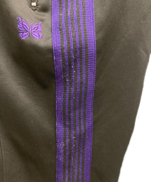 Needles（ニードルズ）Needles (ニードルズ) Track Pant ブラック×パープル サイズ:Mの古着・服飾アイテム