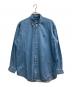 RALPH LAUREN（ラルフローレン）の古着「デニムボタンダウンシャツ」｜ブルー