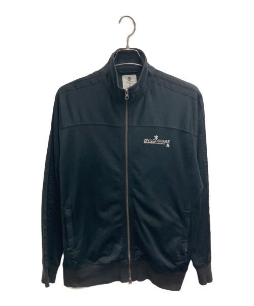 adidas（アディダス）adidas (アディダス) NEIGHBORHOOD (ネイバーフッド) ZIVILCOURAGEトラックトップブルゾン ブラック サイズ:XLの古着・服飾アイテム