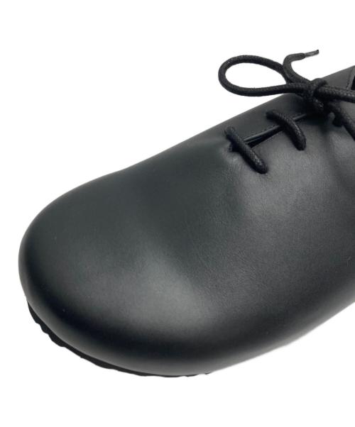 ATTACHMENT（アタッチメント）ATTACHMENT (アタッチメント) カウレザー サンダル ブラック サイズ:42の古着・服飾アイテム