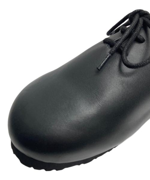 ATTACHMENT（アタッチメント）ATTACHMENT (アタッチメント) カウレザー サンダル ブラック サイズ:42の古着・服飾アイテム