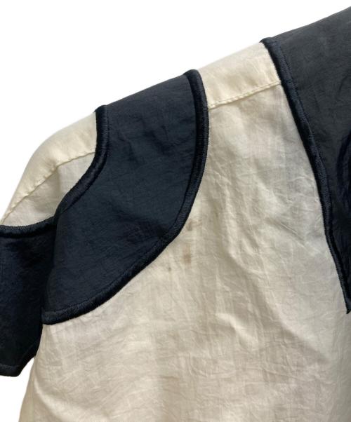 adidas（アディダス）adidas (アディダス) ナイロンジャケット ブラック×ブルー サイズ:7の古着・服飾アイテム